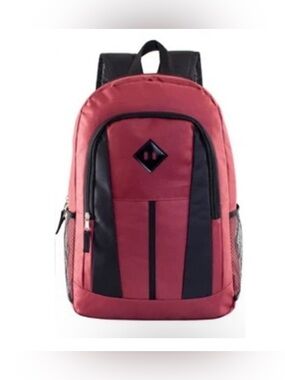 Moda West Burgundy 17” Backpack NWT